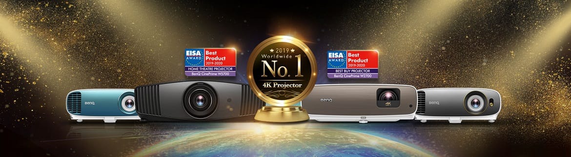 Проекторы BenQ 4K завоевали первое место во втором квартале 2019 года