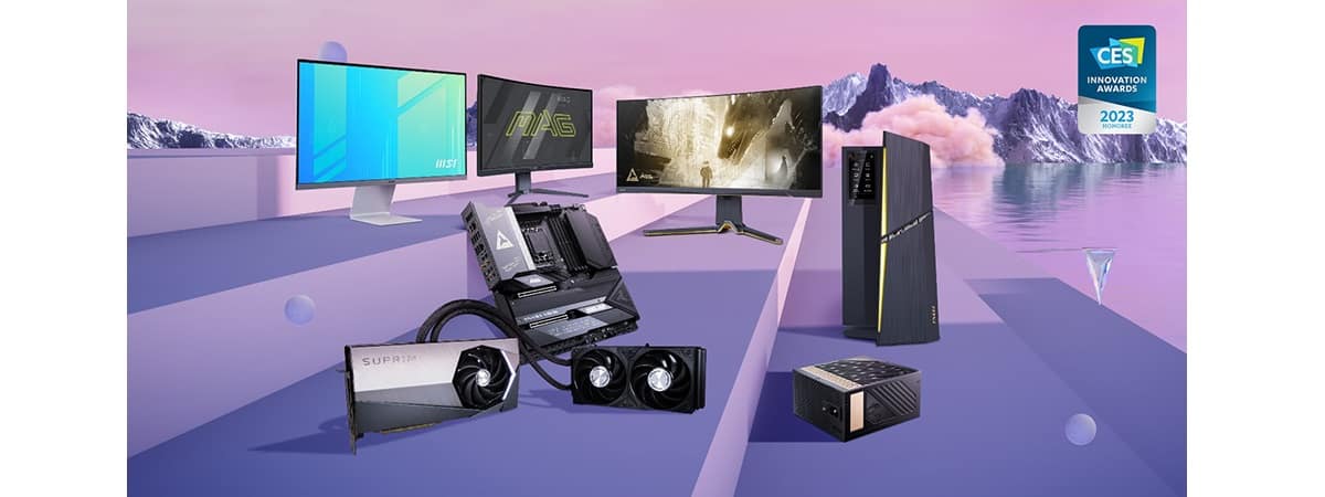 MSI удостоена 13 наград CES 2023 Innovation Awards
