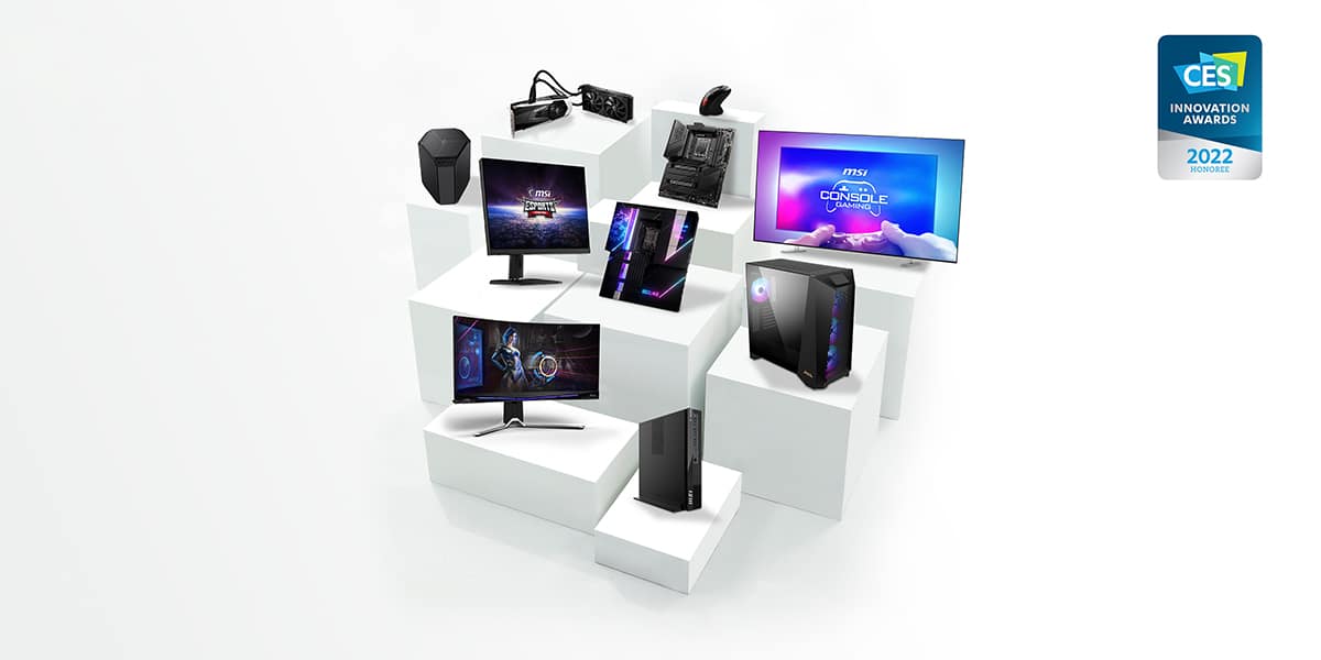 Компания MSI получила 16 наград CES 2022 Innovation Honoree Awards