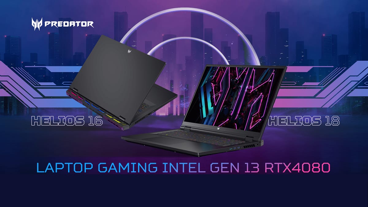 Новые ноутбуки и мониторы Acer Predator