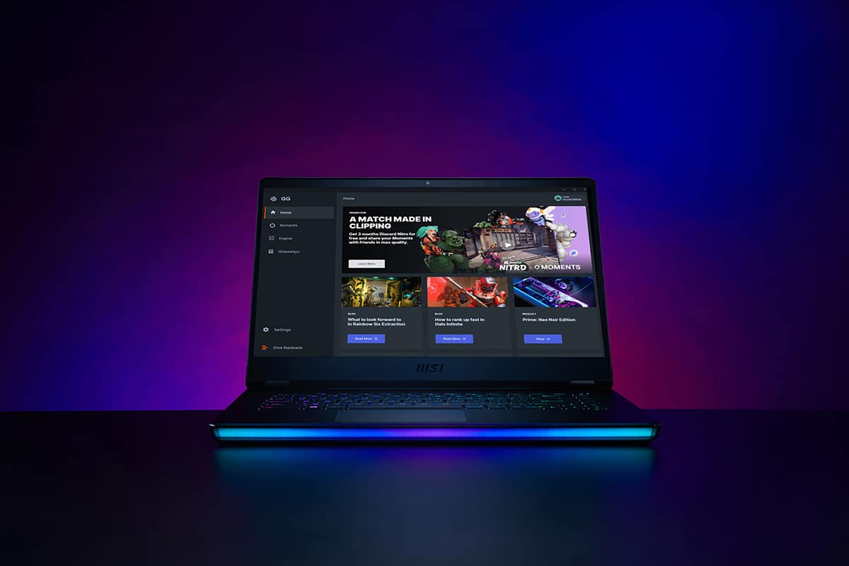 MSI & SteelSeries GG