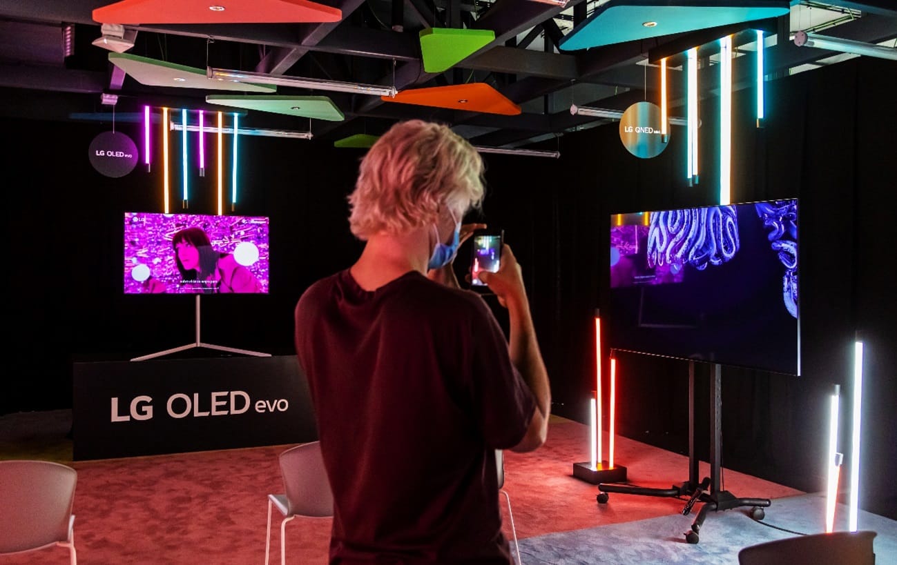 Идеальные экраны LG для современного искусства