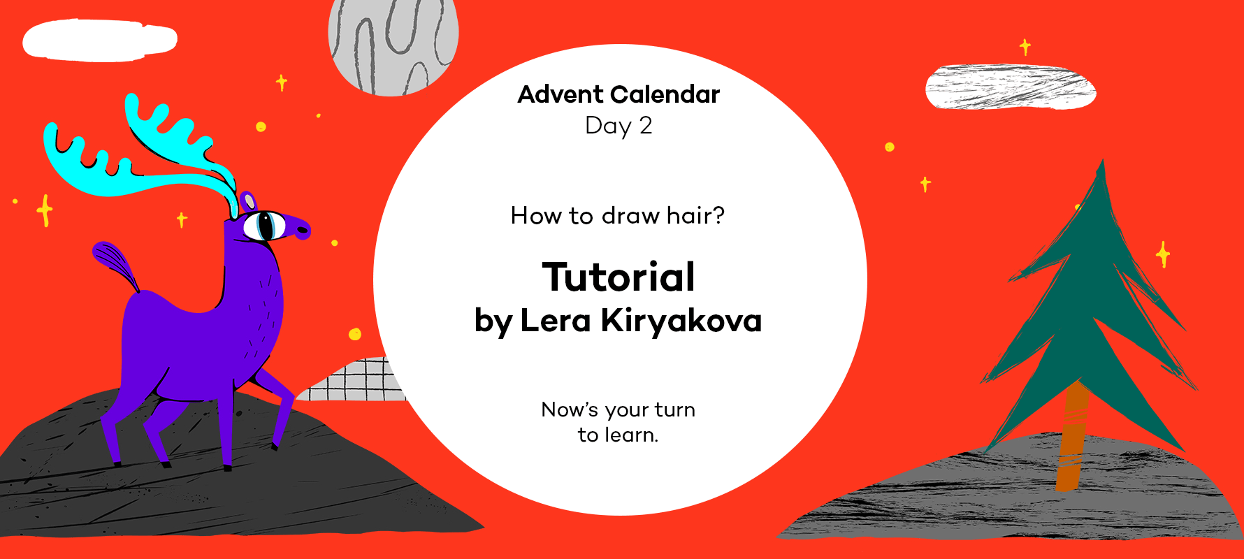 Учебник Леры Киряковой «Как рисовать волосы»