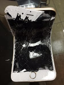 Выпрямление вмятин на iphone