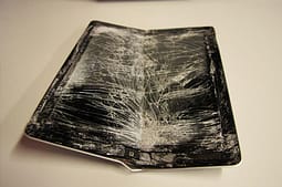 Выпрямление вмятин на ipad