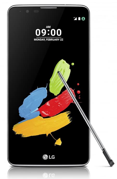 LG анонсировала фаблет Stylus 2 с пером повышенной точности