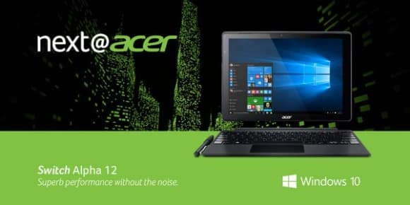 Acer представила гибрид Switch Alpha 12 с жидкостным охлаждением