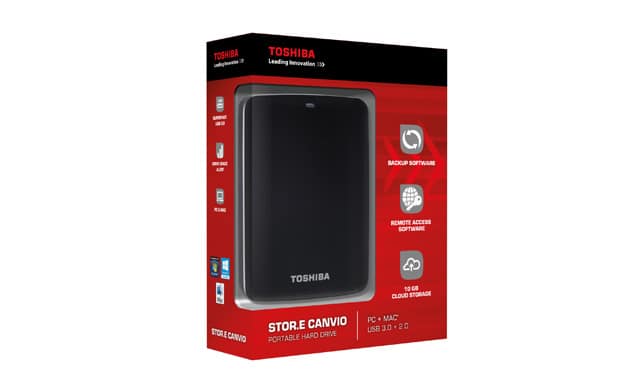 HDD Toshiba STOR.E CANVIO - 2.5" - 2TB - black — изображение 5