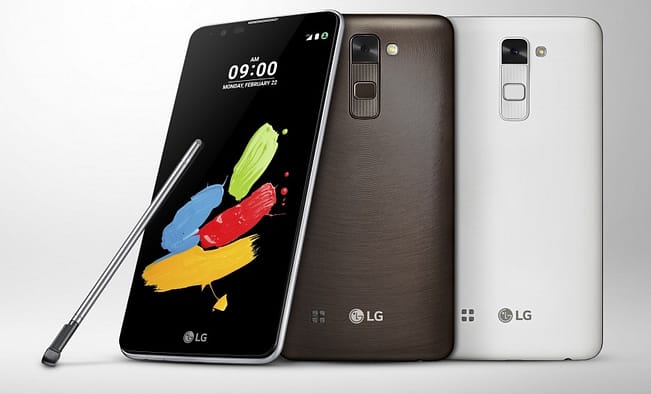 LG анонсировала фаблет Stylus 2 с пером повышенной точности