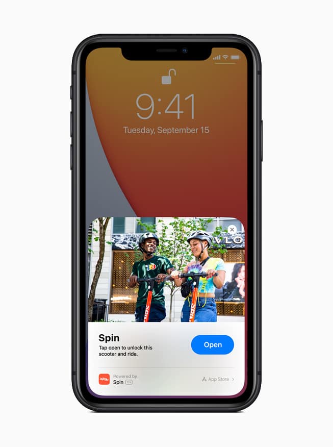 App Clips быстро и легко обнаруживаются и позволяют пользователям получить доступ к части приложения в тот момент, когда они им понадобятся.